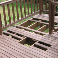 Anything Possible Handyman Service can help with your deck. We offer both deck construction, refurbish and repair services.