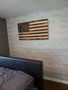 Anything Possible Handyman Modern Wall American Flag